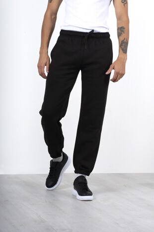 Black Regular Fit Joggers