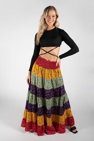Boho Maxi Skirt
