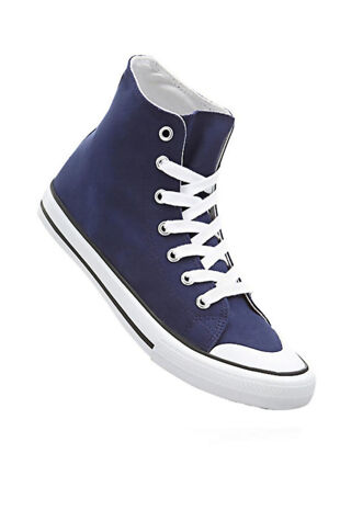 Job Lot High Top Canvas Trainers