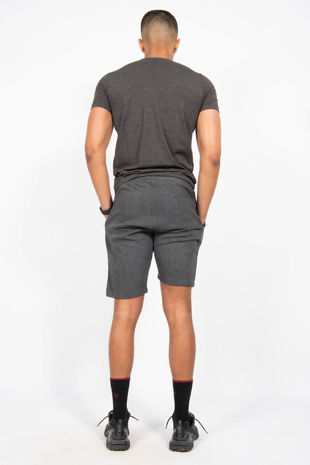 Charcoal Zip Pocket Shorts