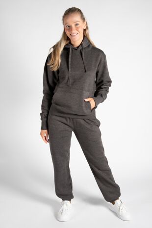 Charcoal Oversized Hoody and Jogger Tracksuit