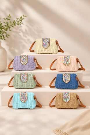 Boho Woven Crossbody Bag