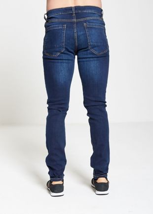 Denim Knee Ripped Jeans 