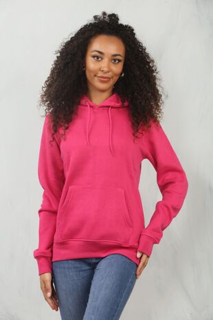 Fushia Oversized Pullover Hoodie