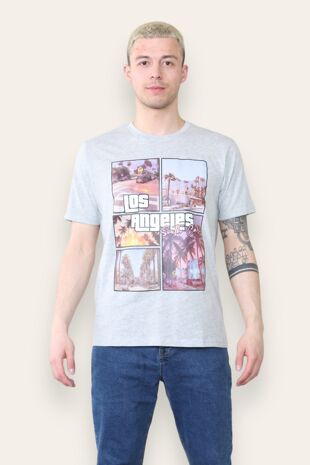 Los Angeles South Cali Printed T-Shirt