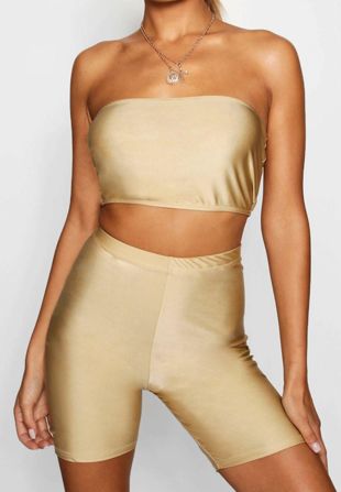 Mocha Slinky Cycling Shorts