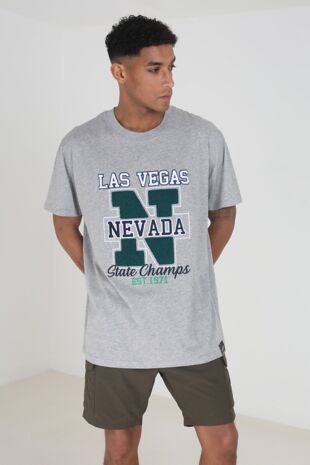 Oversized Round Neck Las Vegas Nevada T-shirt