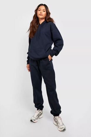 Navy Oversized Hoody and Jogger Tracksuit 