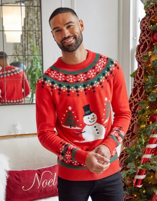 Red Copenhagen Christmas Jumper