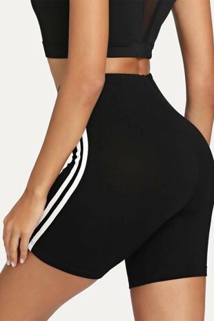 Job Lot Double Stripe Cycling Shorts