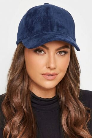 Suede Low Profile Baseball Cap