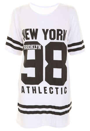White New York 98 Oversize T-Shirt