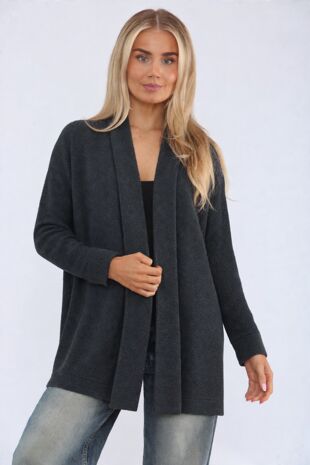 Long Sleeve Stripe Balloon Cardigan