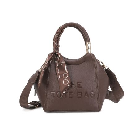 Detachable Scarf Tote Grab Bag