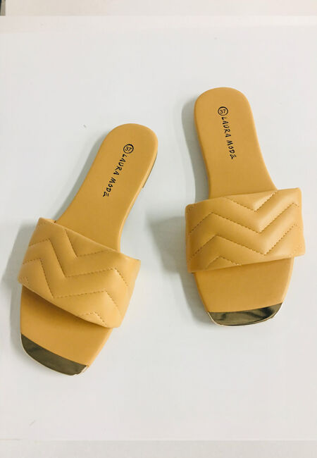 Mustard Forty Flat Sliders