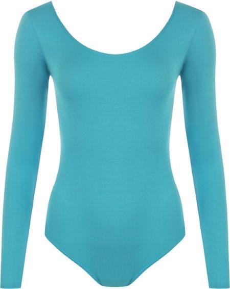 Turq Crew Long Sleeve Bodysuit