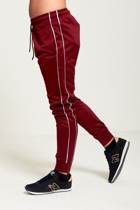 Wine Side Stripe Jogging Bottom 