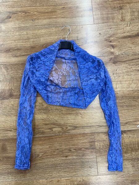 Job Lot Cropped Lace Bolero Shrug