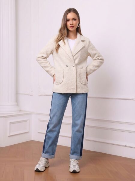 Borg Teddy Tailored Coat
