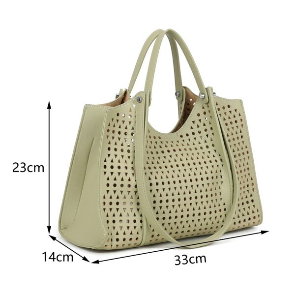 Lasercuts Shoulder Bag