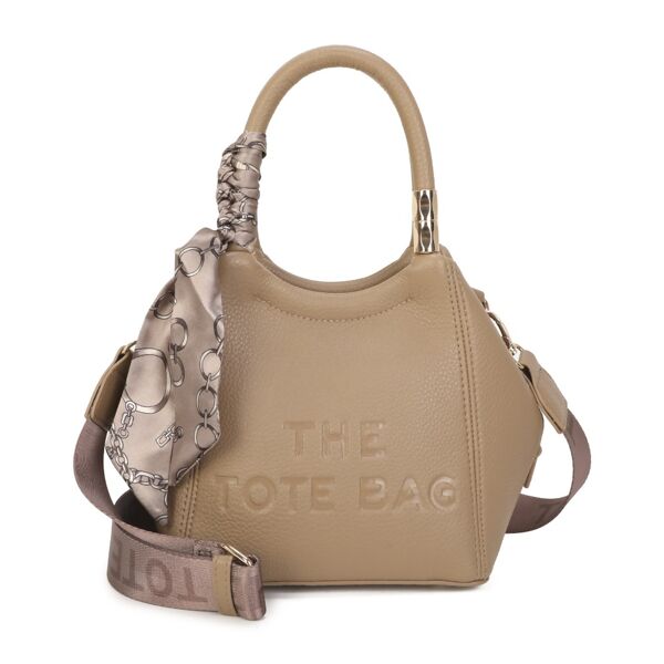 Detachable Scarf Tote Grab Bag