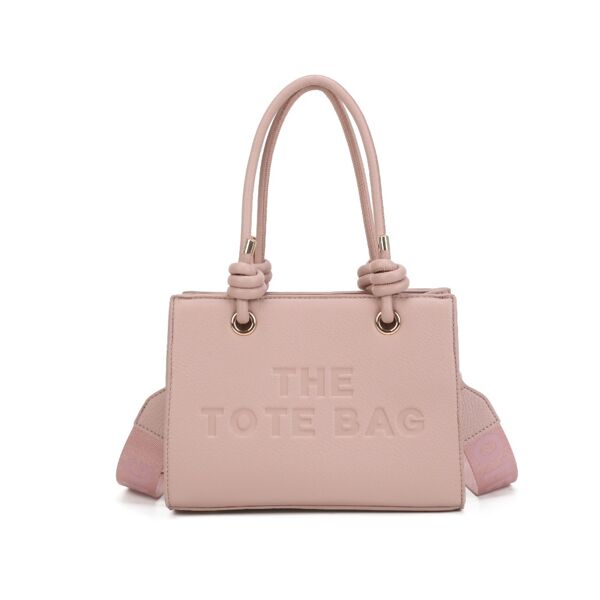 Designer Embossed Tote Shoulder Handbag