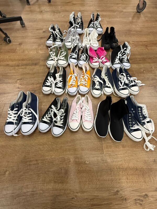 Job Lot Of Trainers Canvas Shoes