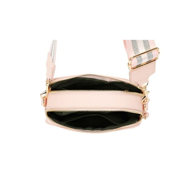 Beige Detachable Strap Box Bag