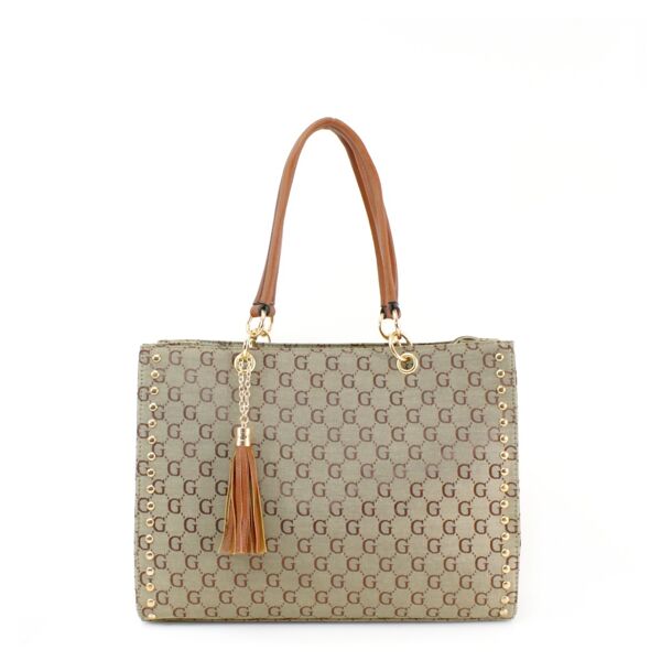 Designer Inspired Tassel Shoulder Bag