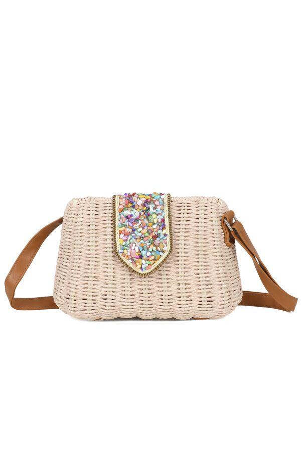 Boho Woven Crossbody Bag
