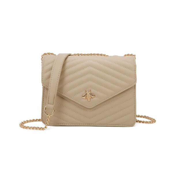 Bee Broach Square Crossbody Bag