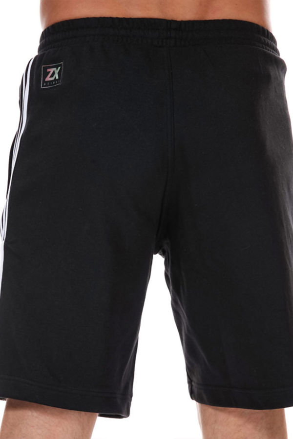 Black Adidas Originals Nutasca ZX Fleece Shorts
