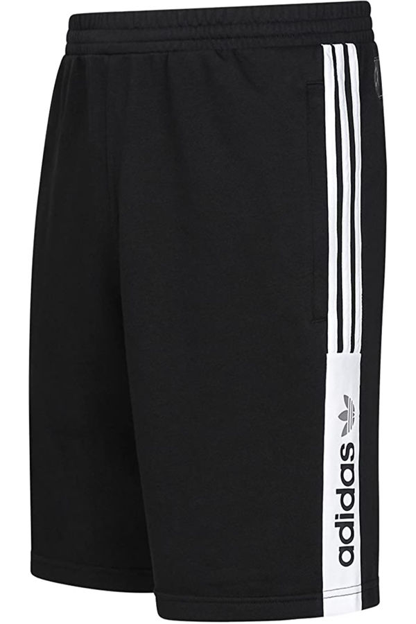 Black Adidas Originals Nutasca ZX Fleece Shorts