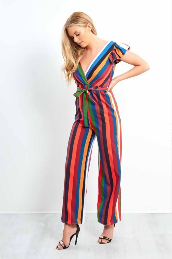 candy stripe jumpsuit