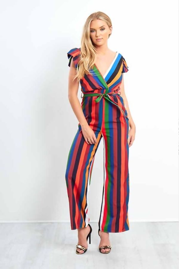 candy stripe jumpsuit