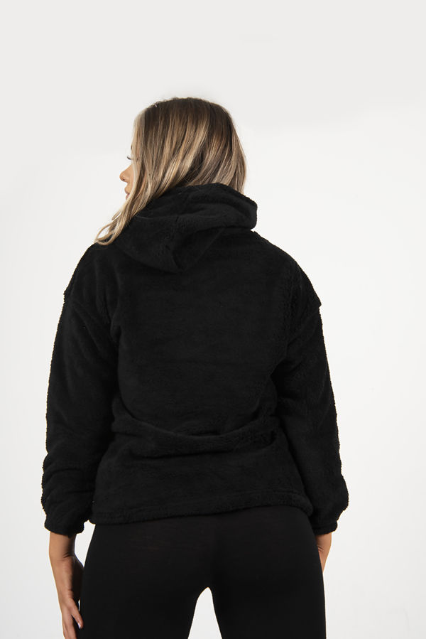 Wholesale Black Pullover Hoodie