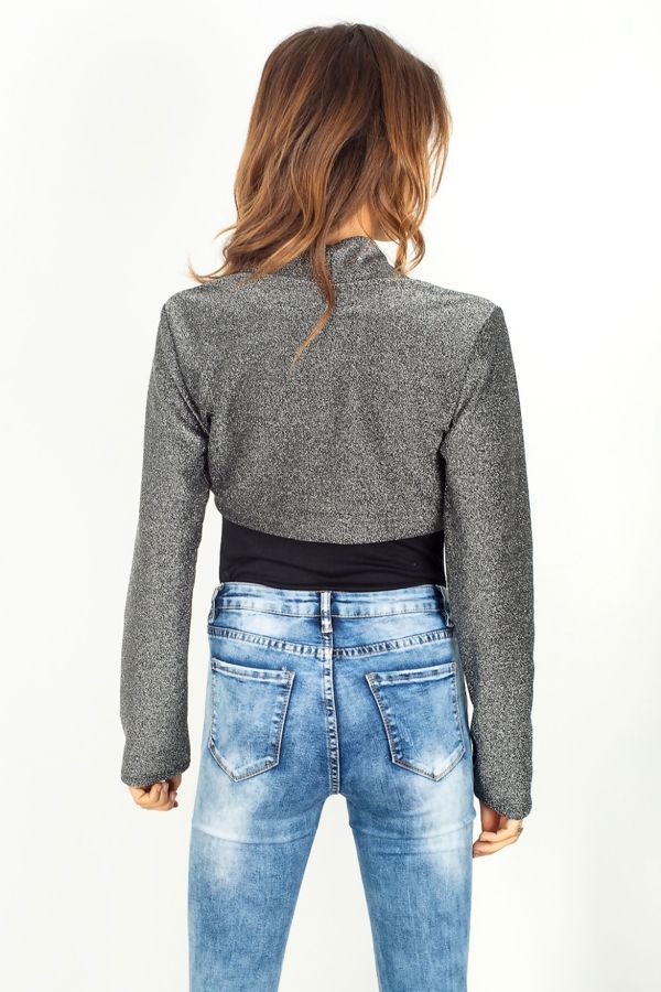denim bolero shrug