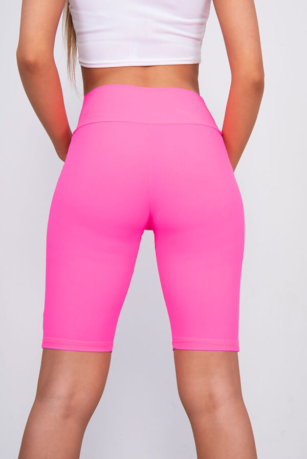 Job Lot Ribbed Slinky High Waisted Cycling Shorts