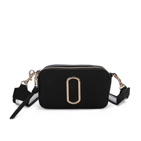 Beige Detachable Strap Box Bag