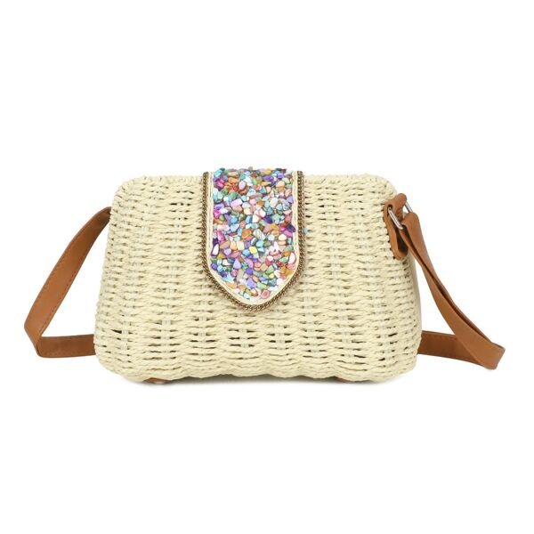 Boho Woven Crossbody Bag