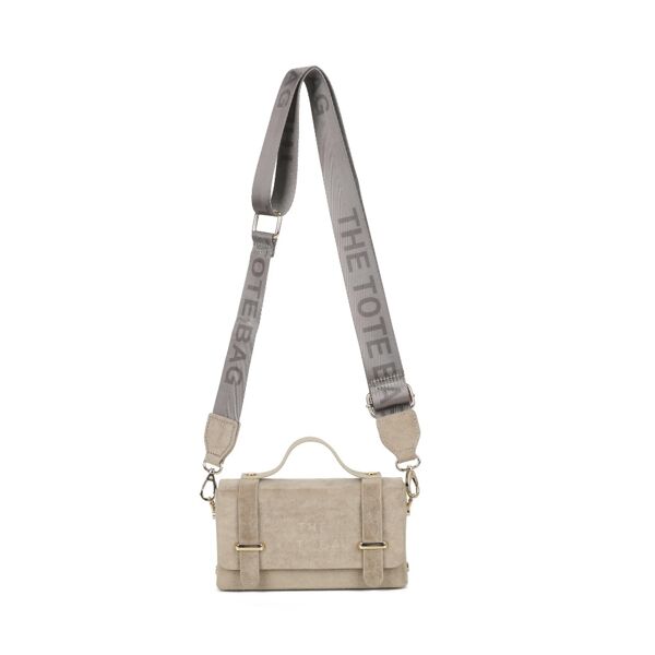 Suede Crossbody Satchel Bag