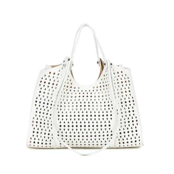 Lasercuts Shoulder Bag