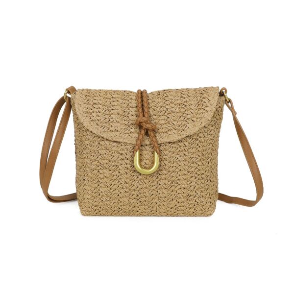 Straw Crossbody Bag