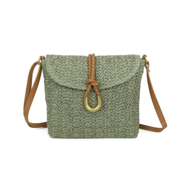 Straw Crossbody Bag