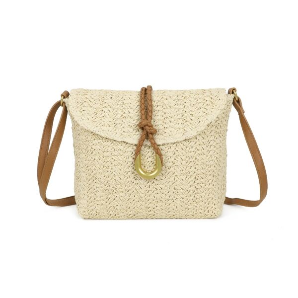 Straw Crossbody Bag