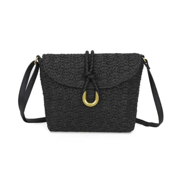 Straw Crossbody Bag