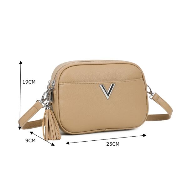 Double Zip Crossbody Bag