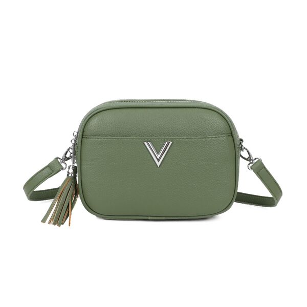 Double Zip Crossbody Bag