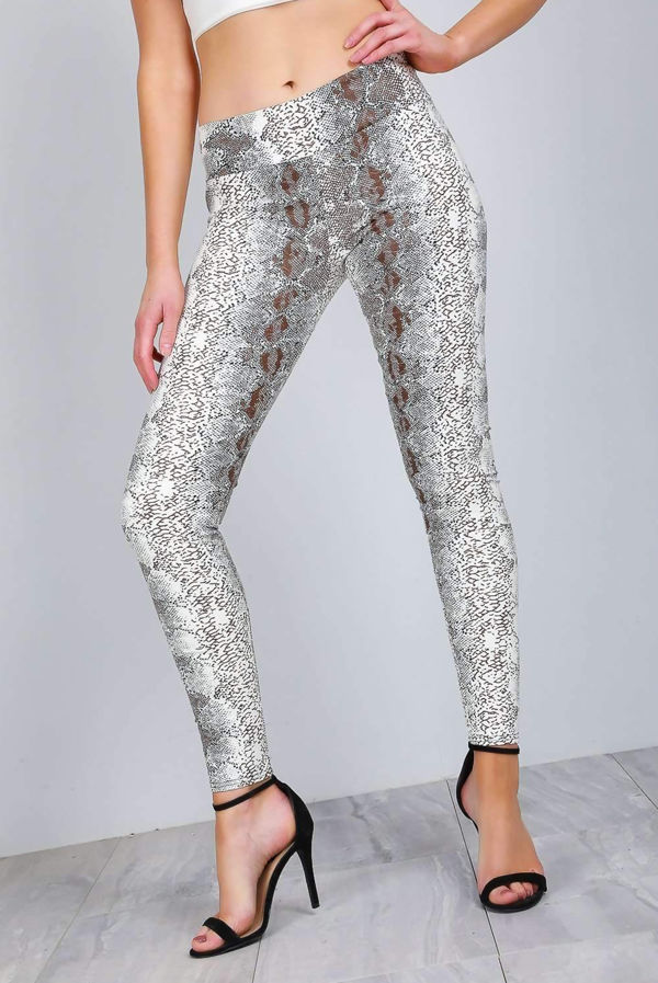 Wholesale Snake High Waist Vinyl 