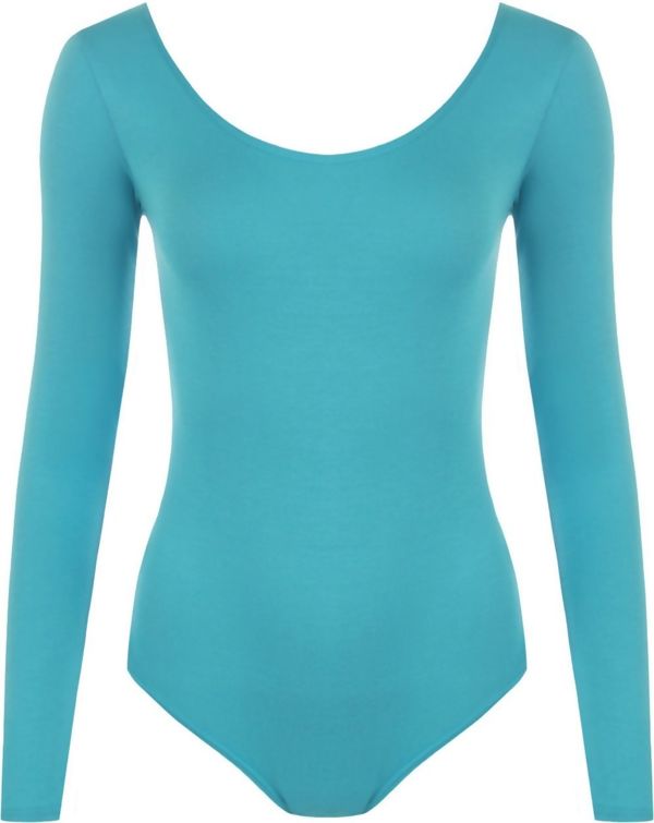 Turq Crew Long Sleeve Bodysuit